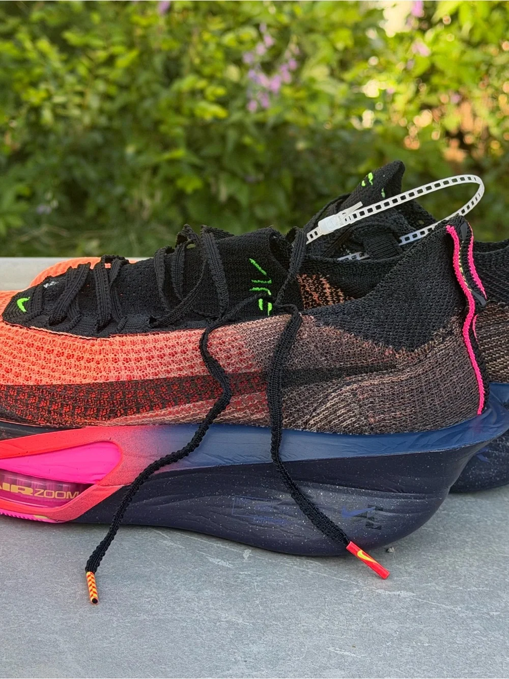 Nike Air ZoomX Alphafly 3 Women’s 8.5 Running Shoes - Black & Orange